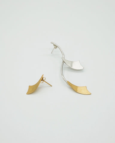 Koyo Earrings - Silver