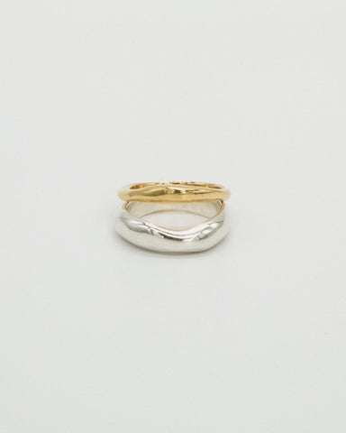Coinci-Ring Set - Gold×Silver