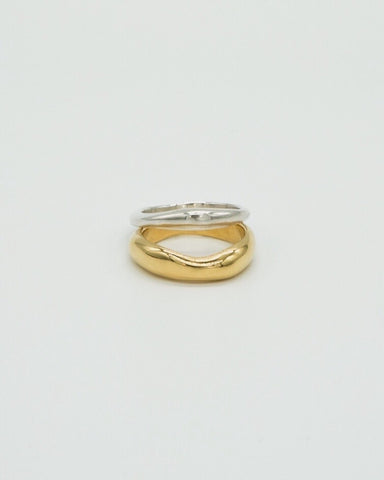 Coinci-Ring Set - Silver×Gold