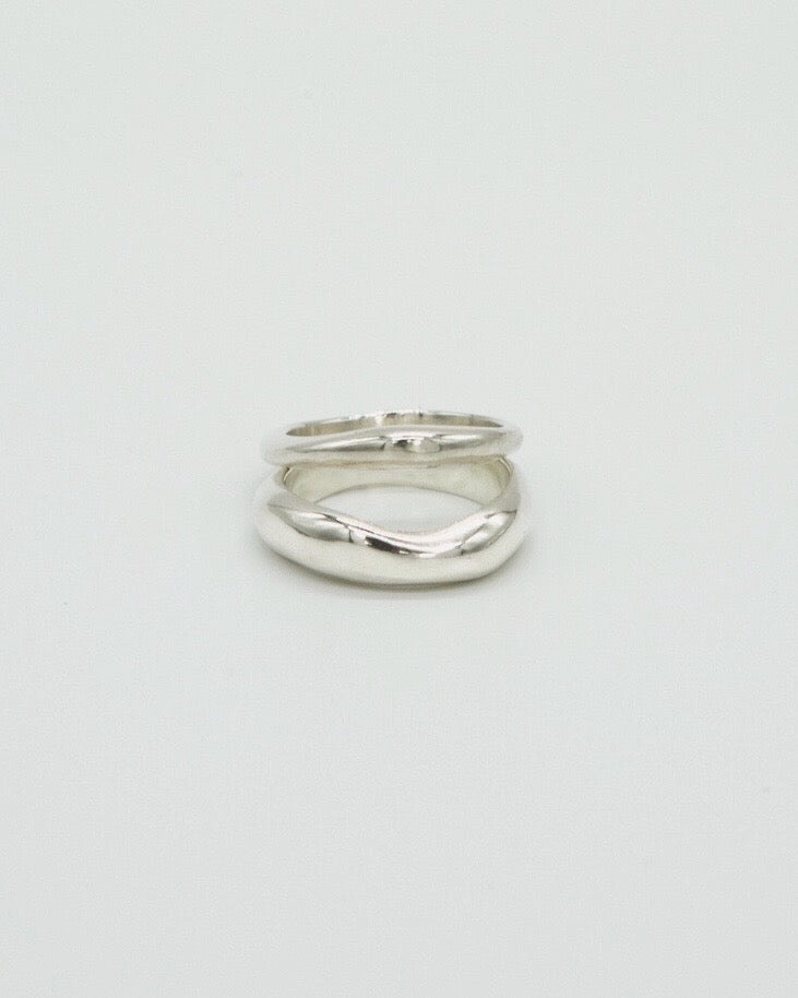 Coinci-Ring Set - Silver×Silver